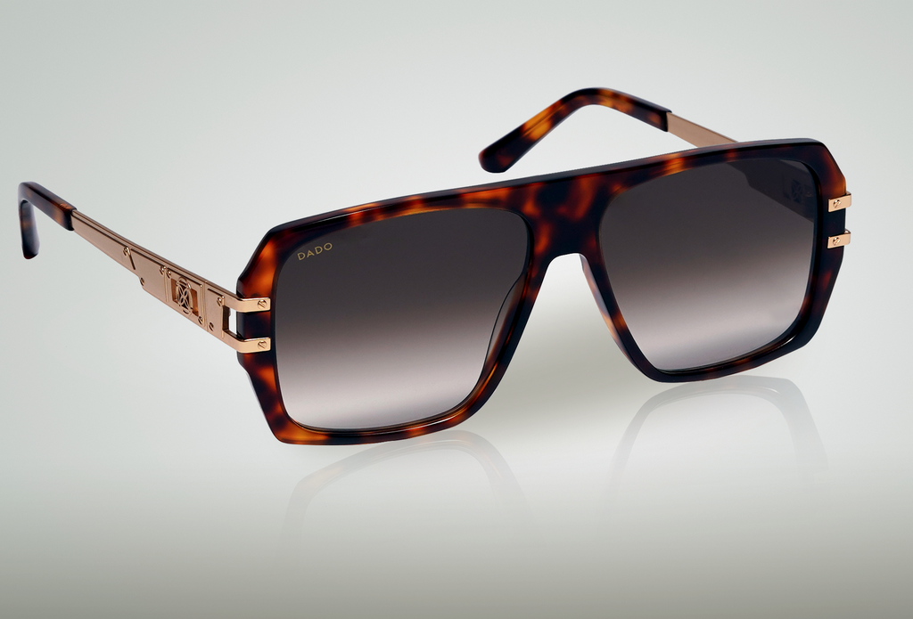 WANDERLUST by DADO EYEWEAR GOLD TORT ACETATE
