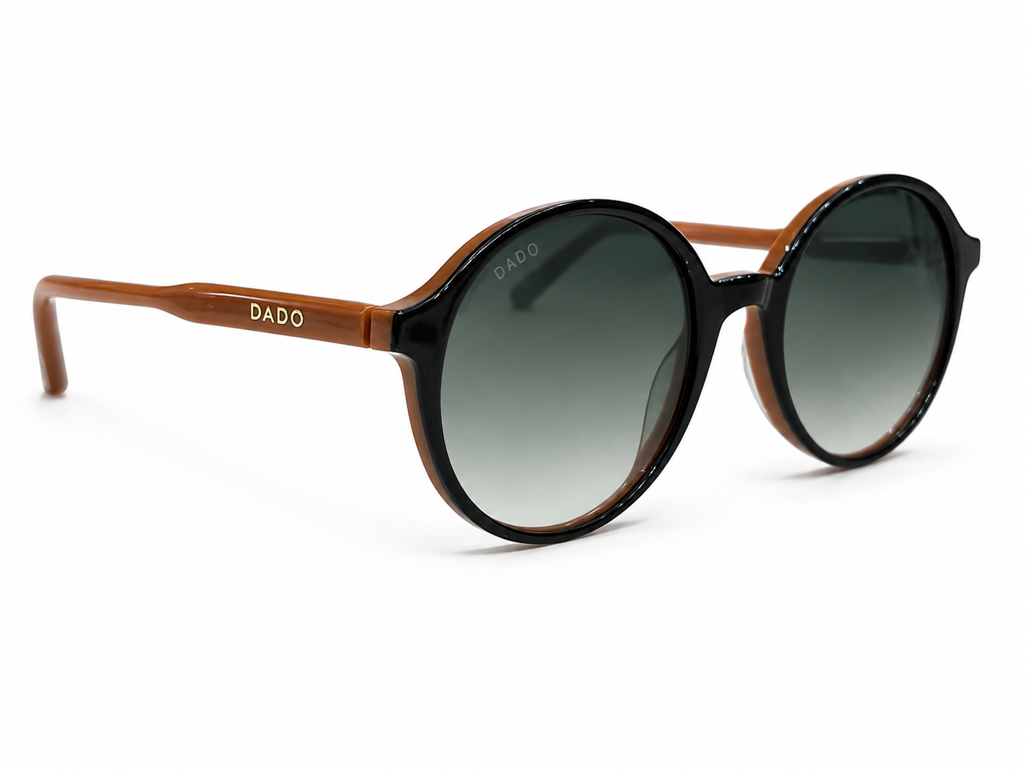 MARMORIS by DADO EYEWEAR Brown - Black Laminate Green Lens