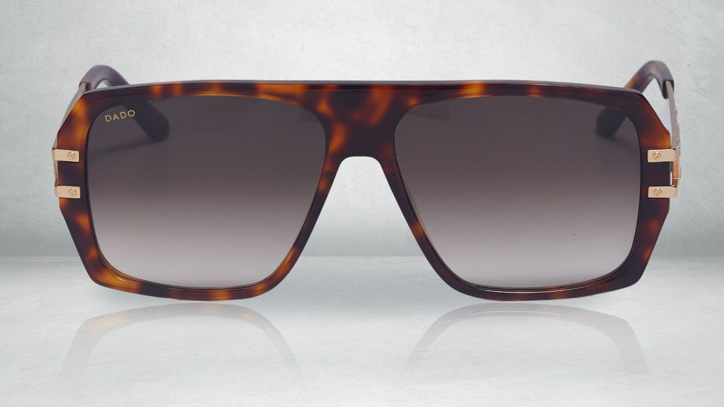 WANDERLUST by DADO EYEWEAR GOLD TORT ACETATE