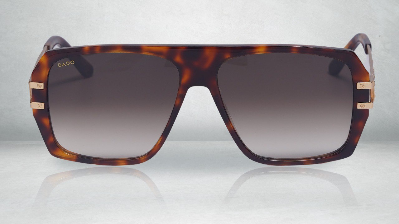 WANDERLUST by DADO EYEWEAR GOLD TORT ACETATE