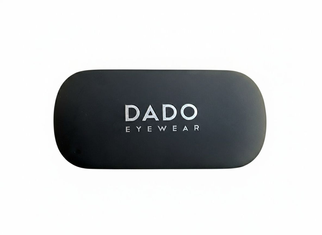 COMMANDER by DADO EYEWEAR SILVER FRAME GREEN LENSE