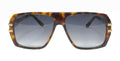 WANDERLUST by DADO EYEWEAR TORT ACETATE GOLD METAL GREY LENS